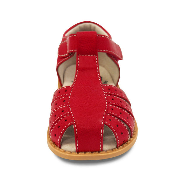 PAZ Sandal (Youth) | Red-Shoes-Livie & Luca