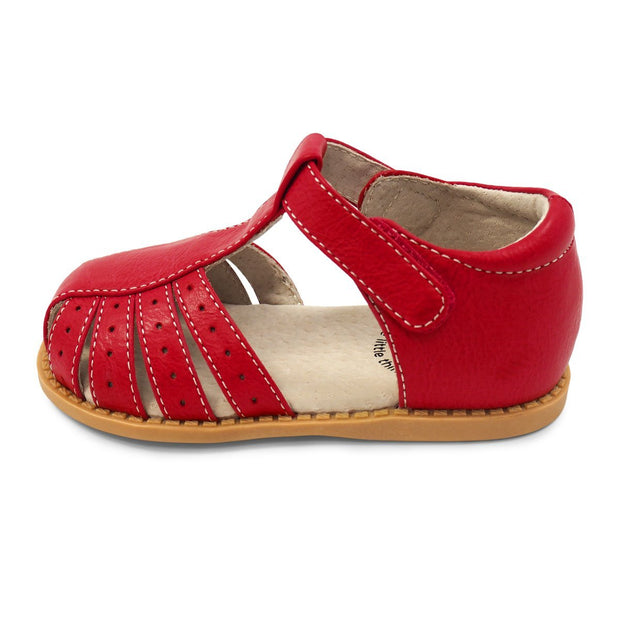 PAZ Sandal | Red-Shoes-Livie & Luca