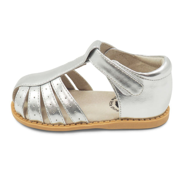 PAZ Sandal (Youth) | Platinum-Shoes-Livie & Luca
