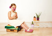 CARTA II Mary Jane | Pink Punch-Shoes-Livie & Luca