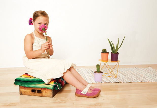 CARTA II Mary Jane | Pink Punch-Shoes-Livie & Luca