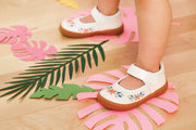 FRIDA Mary Jane (Youth) | Bright White-Shoes-Livie & Luca