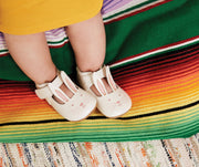 MOLLY Mary Jane (Baby) | White Pearl-Shoes-Livie & Luca
