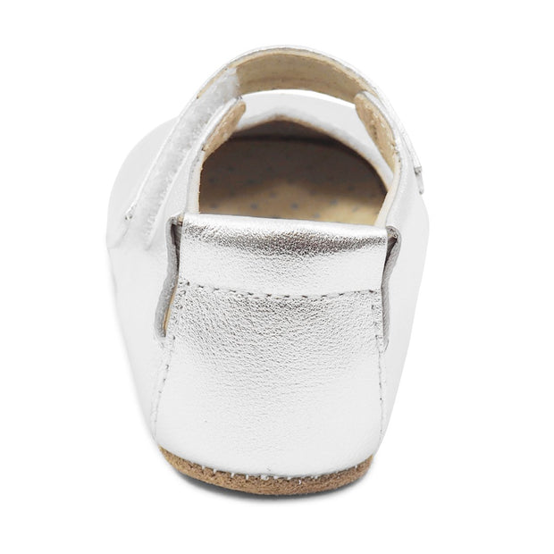 ASTRID Mary Jane (Baby) | Silver Metallic