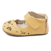ASTRID Mary Jane (Baby) | Yellow Cream Perf