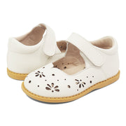 ASTRID Mary Jane | Bright White Perf-Shoes-Livie & Luca