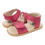 ATHENA Sandal | Magenta Shimmer-Sandals-Livie & Luca