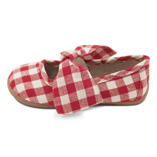 HALLEY Ballet Flat | Red Gingham