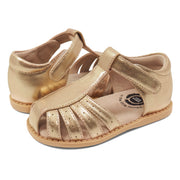 PAZ Sandal (Youth) | Gold Metallic-Sandals-Livie & Luca