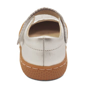 RUCHE Mary Jane | Silver Metallic-Shoes-Livie & Luca