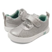 SPIN Sneaker | Silver Metallic-Sneaker-Livie & Luca