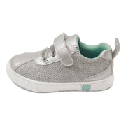 SPIN Sneaker | Silver Metallic-Sneaker-Livie & Luca
