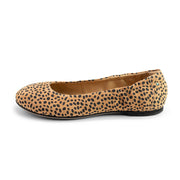 POLILLA Ballet Flat (Women) | Spotted Caramel