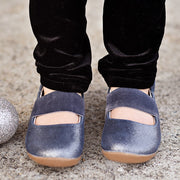 ARIA Ballet Flat | Burgundy Shimmer