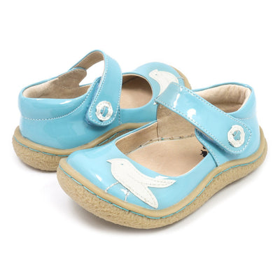 Pio Pio mary jane for girls in Light Blue, pair
