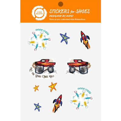 SHOE STICKERS | Adventure Kid Art